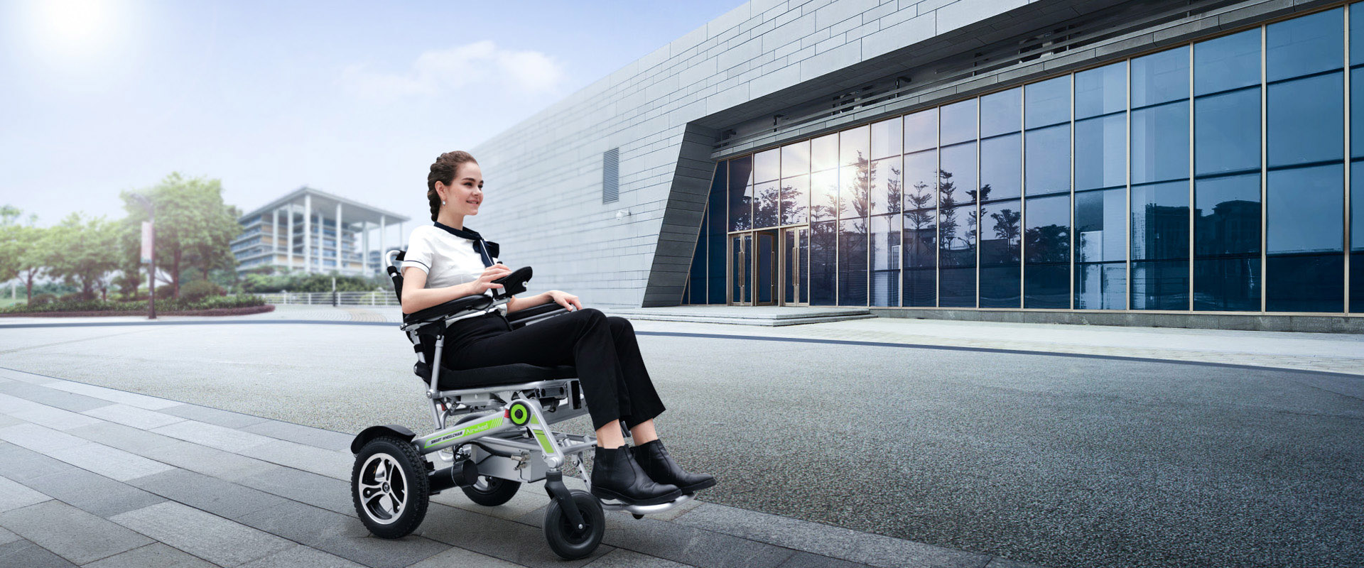 Airwheel H3T sammenleggbar rullestol